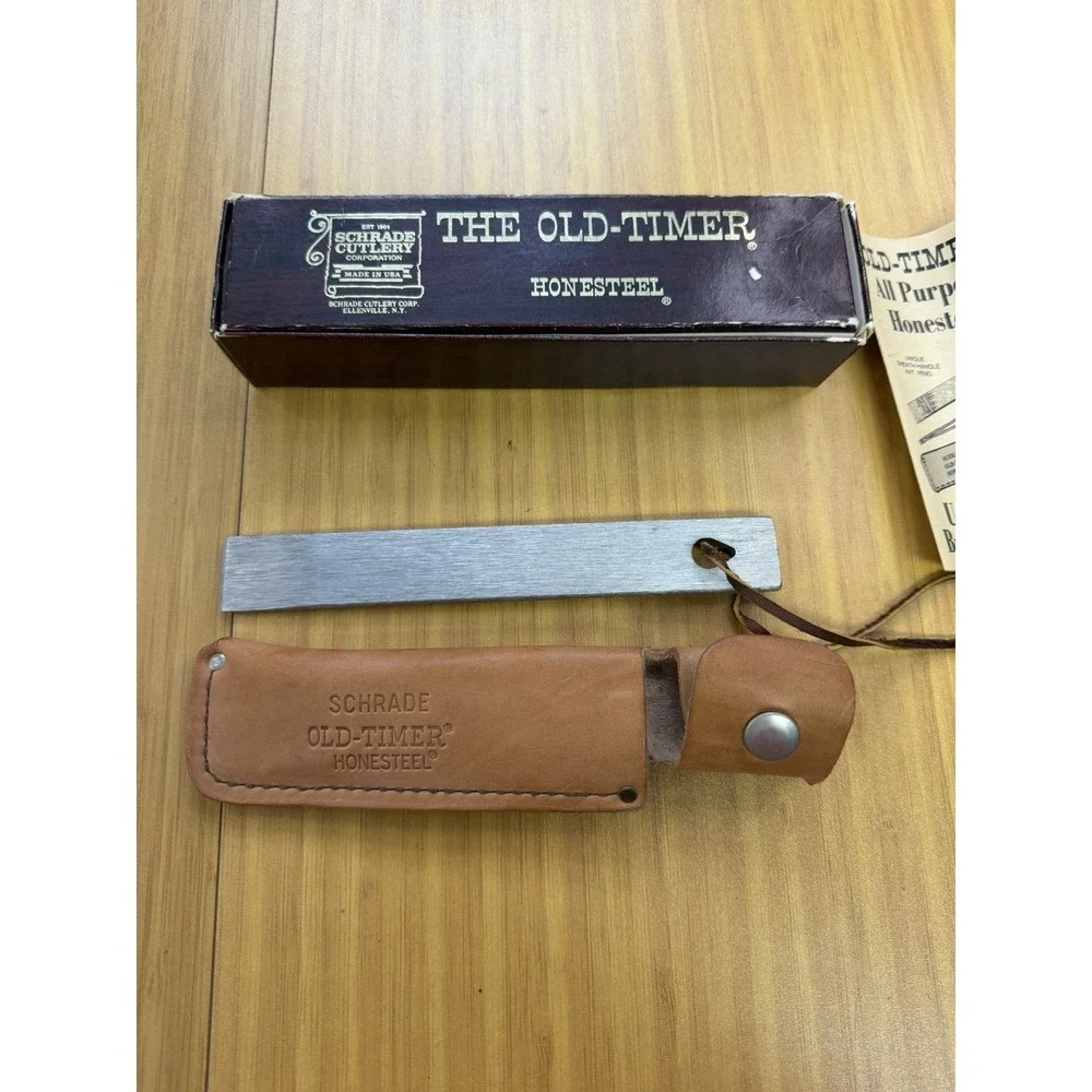 Schrade Cutlery USA The Old Timer Honesteel With Case And Box
